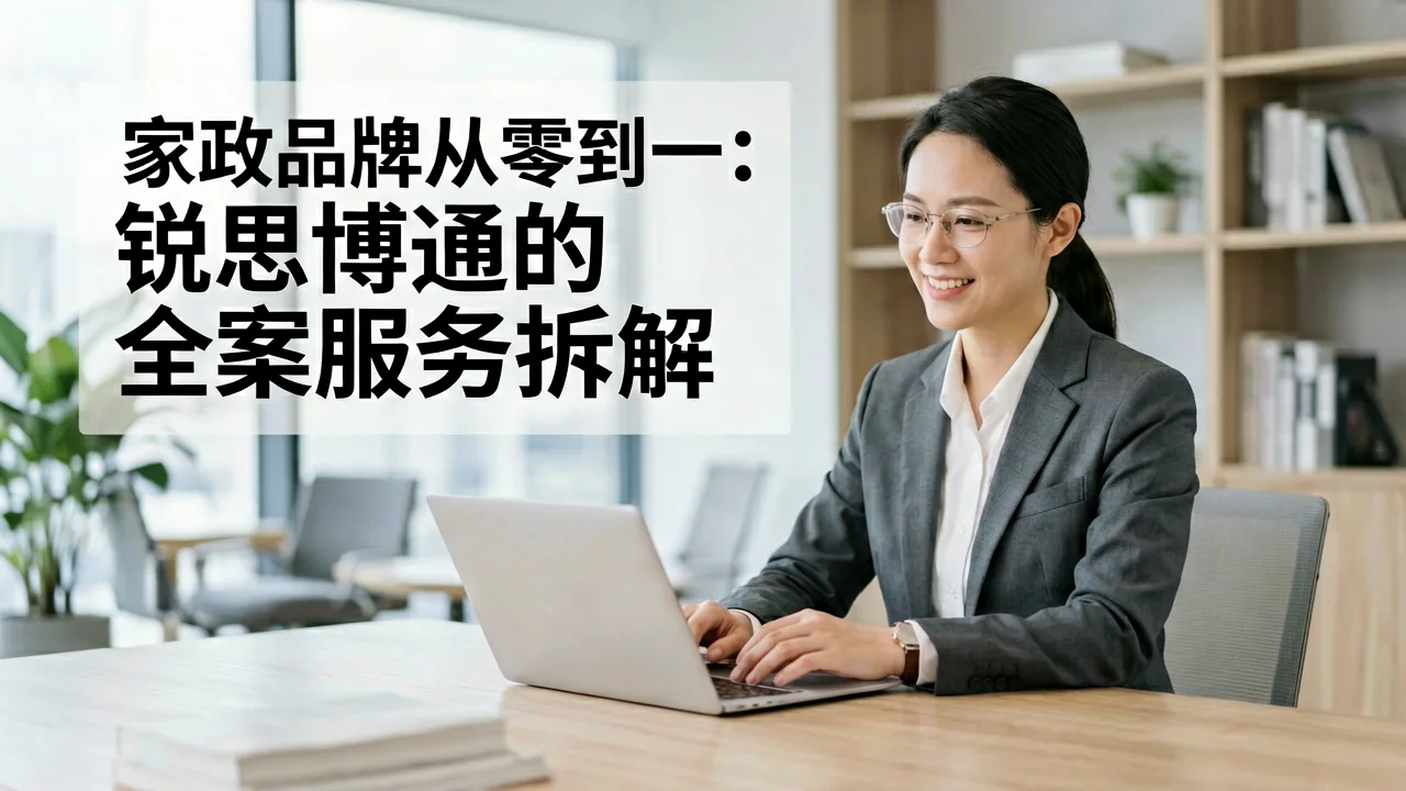 家政品牌从零到一：锐思博通的全案服务拆解