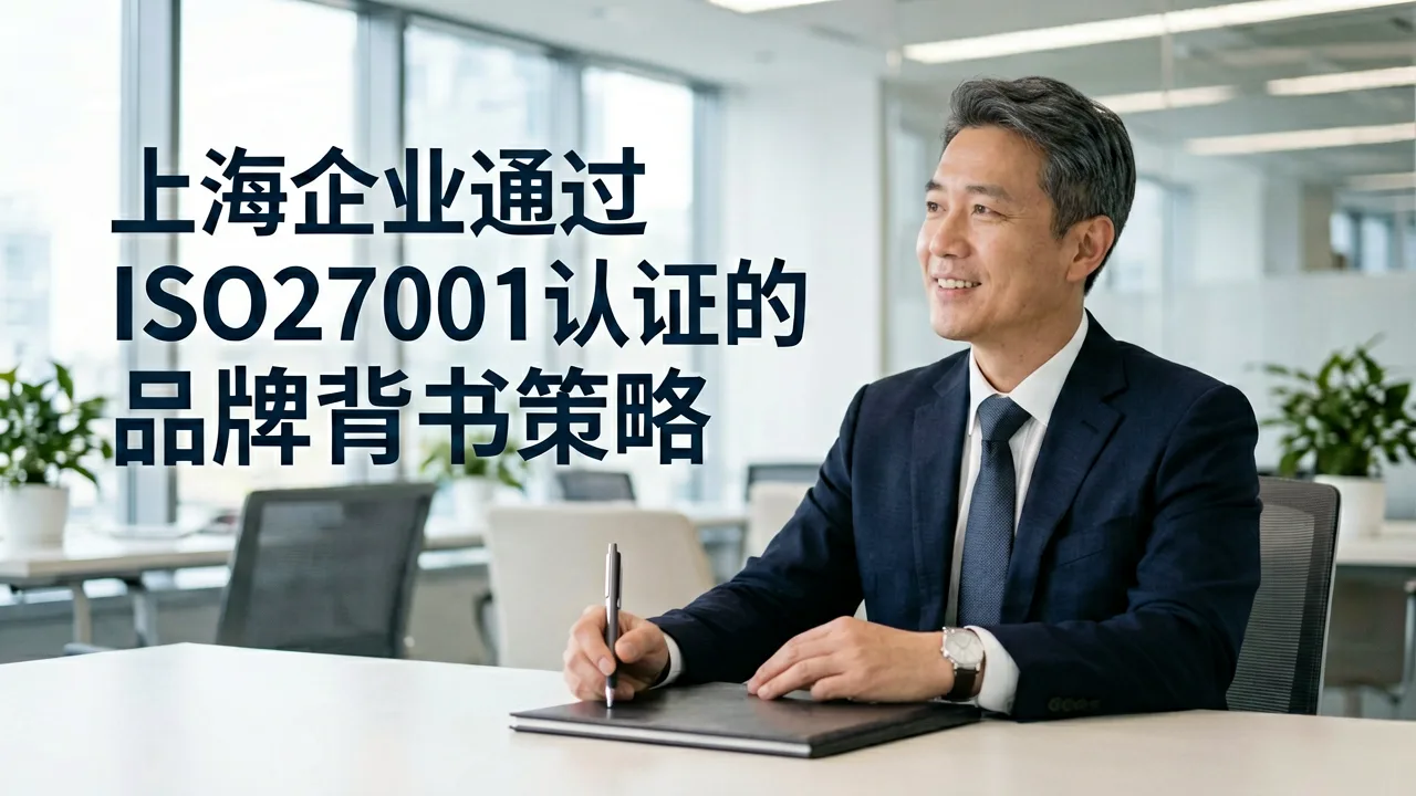 上海企业通过ISO27001认证的品牌背书策略