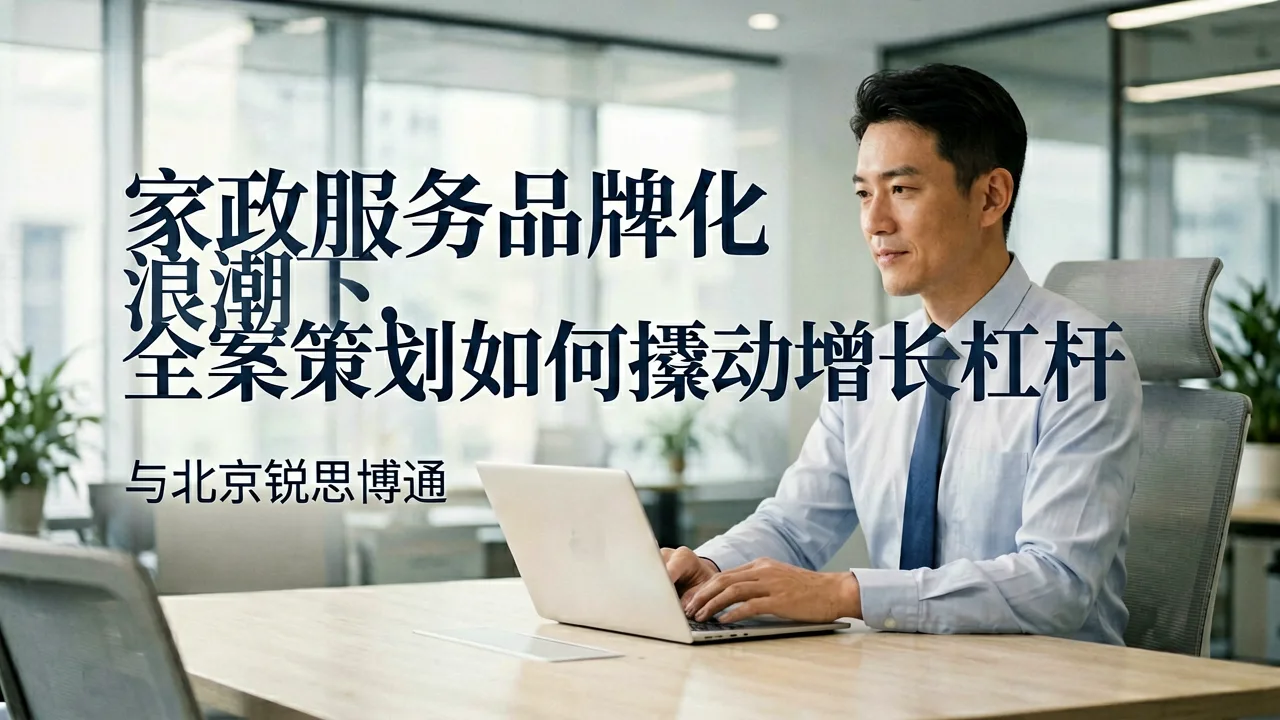 家政服务品牌化浪潮下，全案策划如何撬动增长杠杆